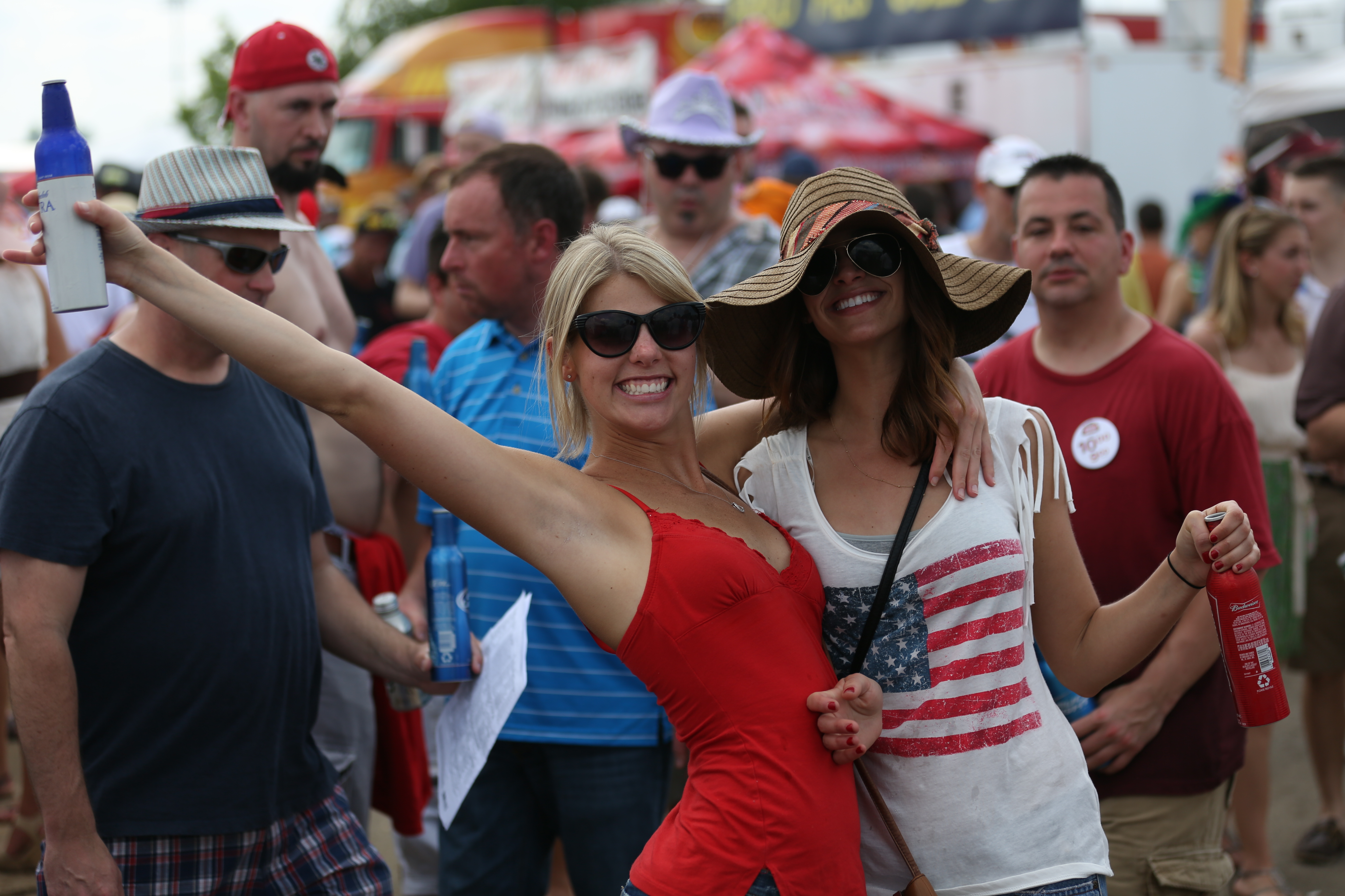 Kentucky Derby Infield - Craziest Party Venues at Sporting Events. 