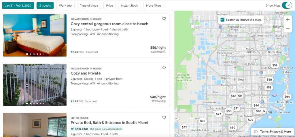 Miami Airbnbs Super Bowl