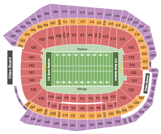 super bowl 2018 seating chart super bowl seating fan super bowl interactive seating chart