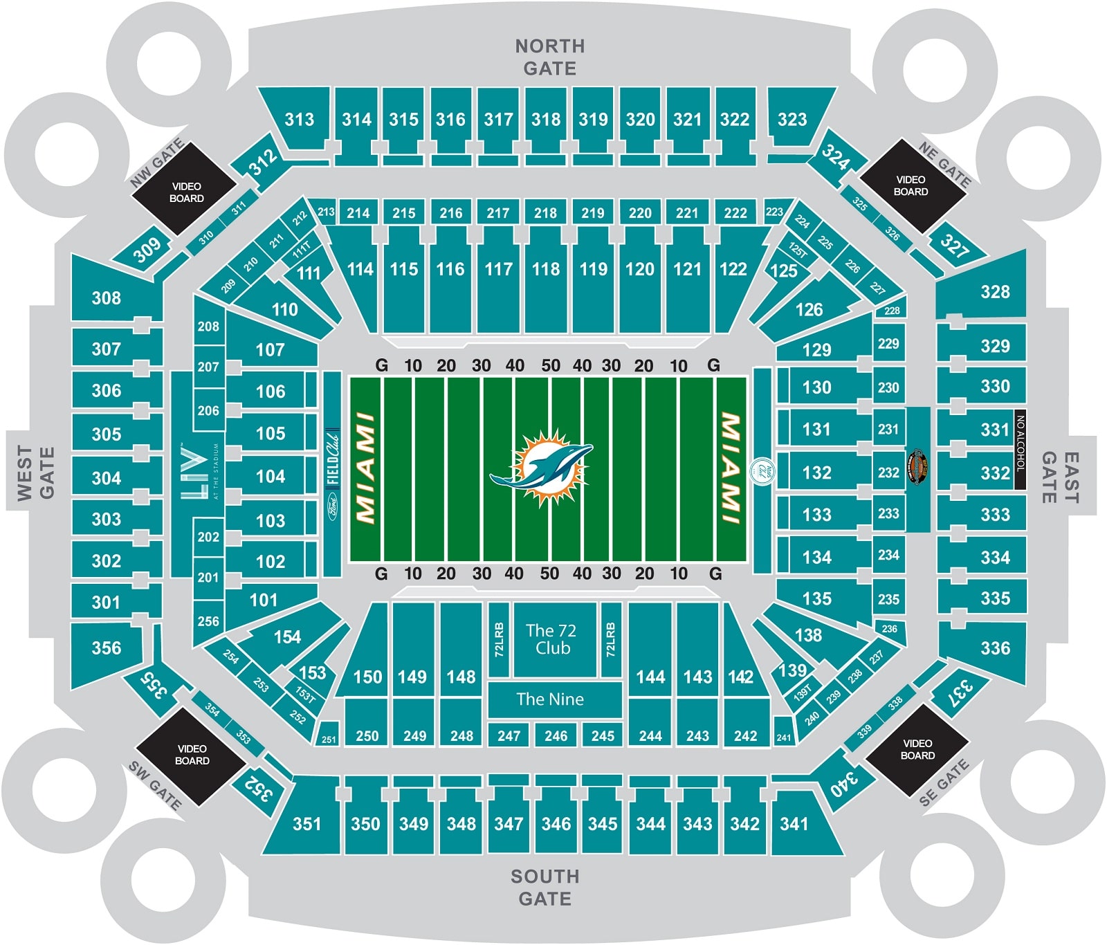 Super Bowl Seating Chart Houston